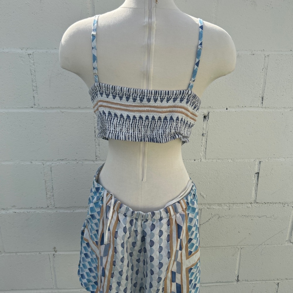 Stylish size Large Anthropologie Patterned Romper - Picture 3 of 5